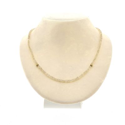Image 1 of 9 carat sapphire bead necklace