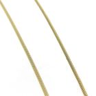 Image 5 of 8-karat snake link chain | 50 cm