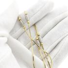 Image 7 of Two-tone gold fantasy link necklace