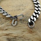 Image 5 of Silver robust gourmet link bracelet; Men | 21.5 cm