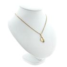 Image 4 of Gold pendant with sapphire and zirconia