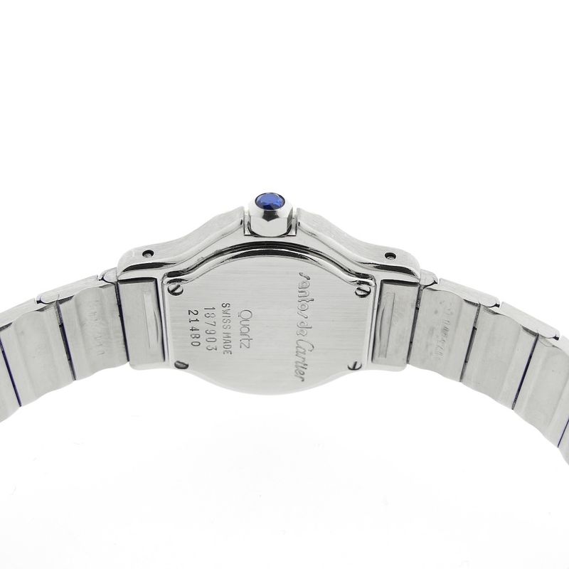 Image 7 of Cartier Santos Octagon; Gold/steel women's watch