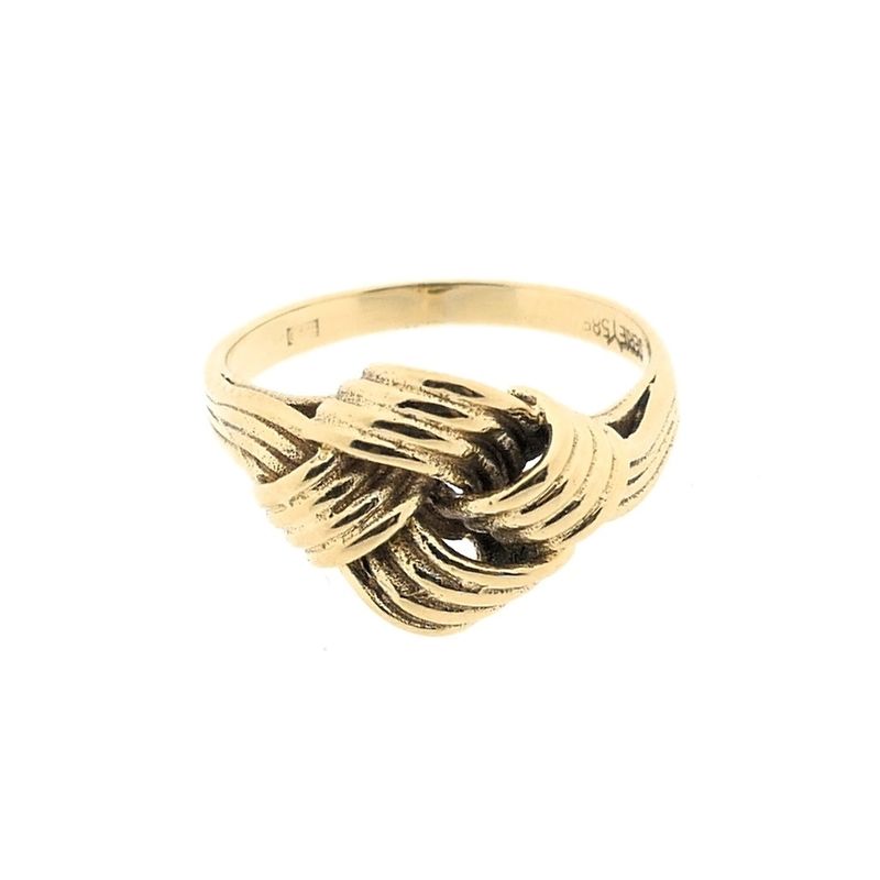 Image 3 of Golden abstract fantasy ring