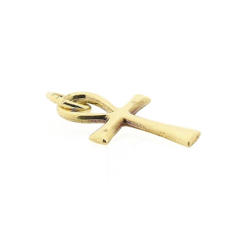 Image 3 of Golden Egyptian Ankh pendant
