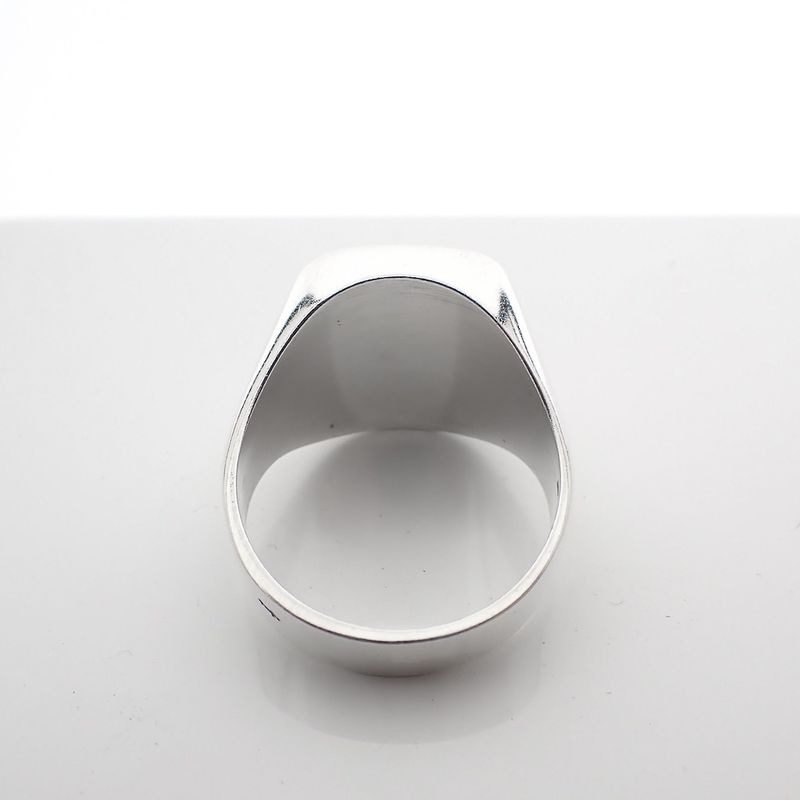 Image 4 of Signet ring set with carnelian