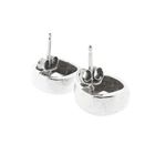 Image 4 of Silver stud earrings with zirconia