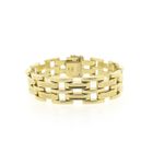 Image 1 of Gold Bismarck link bracelet