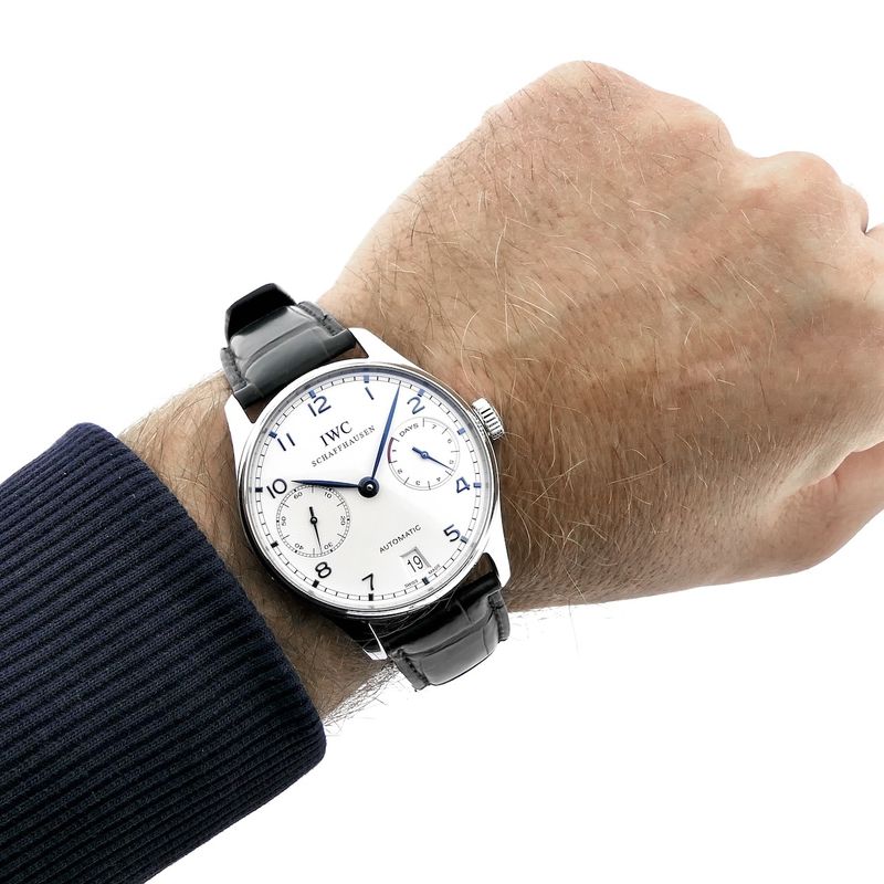 Image 15 of IWC Portuguese '7 Days' IW500107; Automatic men's watch