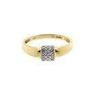 Image 3 of Gold Jeunesse ring with diamond; 0.075 ct.