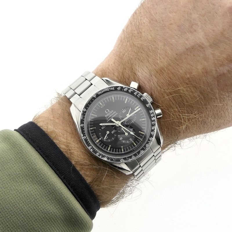 Image 9 of Omega Speedmaster Moonwatch 145022-69 ST; Vintage chronograph watch from 1969