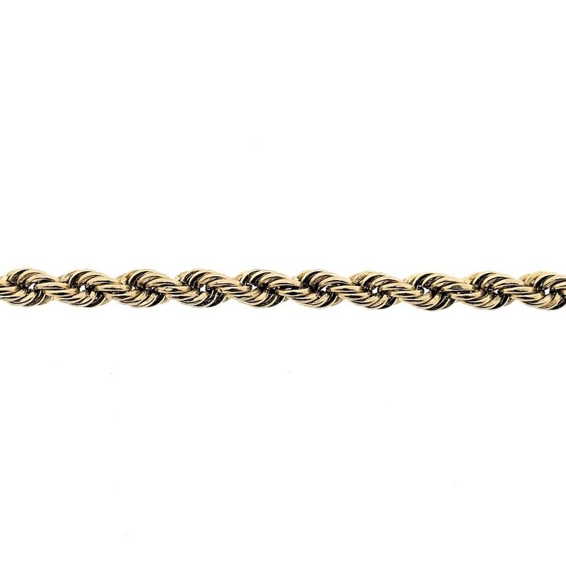 Image 4 of Gold twisted link chain