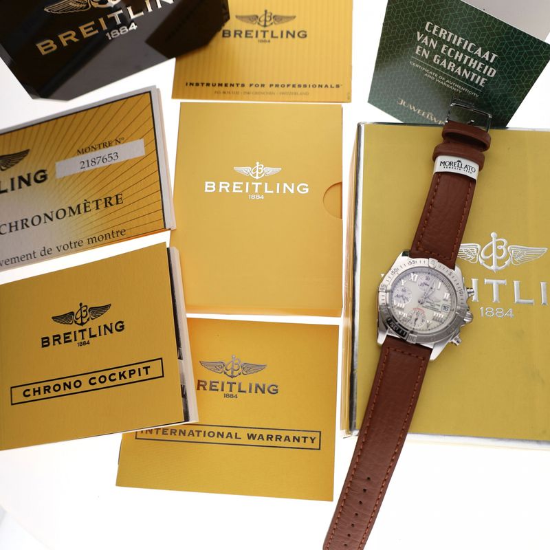 Image 2 of Breitling Chrono Cockpit A13358; Automatic Men's Watch