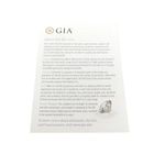 Image 10 of 18-karat white gold solitaire ring with 0.37 ct diamond