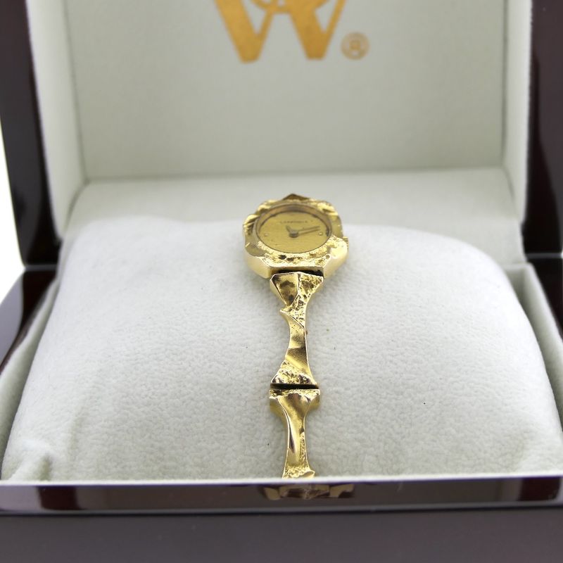Image 16 of Lapponia 'Pola-Negri'; Vintage 14k. gold design ladies watch