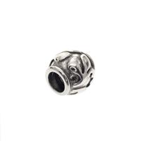 Pandora charm; Silver; Leafs