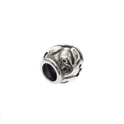 Image 1 of Pandora charm; Silver; Leafs