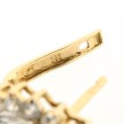 Image 8 of Gold stud earrings with zirconia