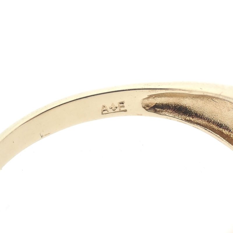 Image 4 of Gold entourage ring with diamonds | 0.19 ct.