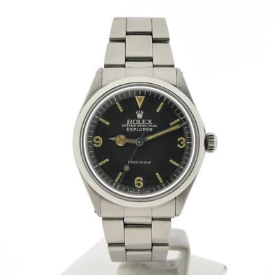 Image 1 of Rolex Airking/Explorer 5500; Automatic vintage watch from 1972 (with aftermarket modifications)