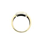 Image 4 of Two-tone gold fantasy ring with zirconia