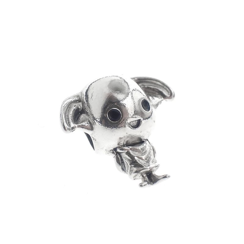 Image 3 of Pandora x Harry Potter charm; Silver; Dobby the free elf