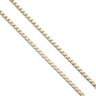 Image 3 of Golden Venetian link chain | 47 cm
