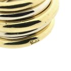 Image 6 of Pomellato bicolor gold 'tubular' ring