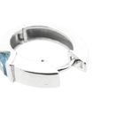 Image 9 of White Gold Earrings with Topaz; Ø 13.8 mm