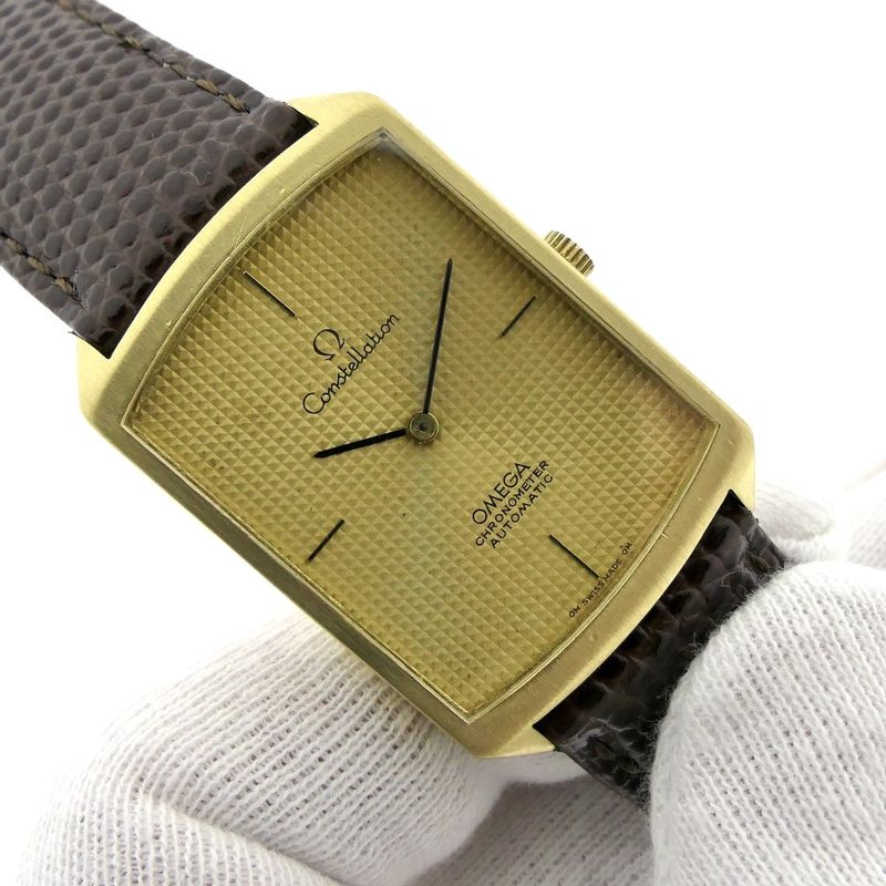 Image 14 of Omega Constellation Chronometer; 18k. gouden heren horloge