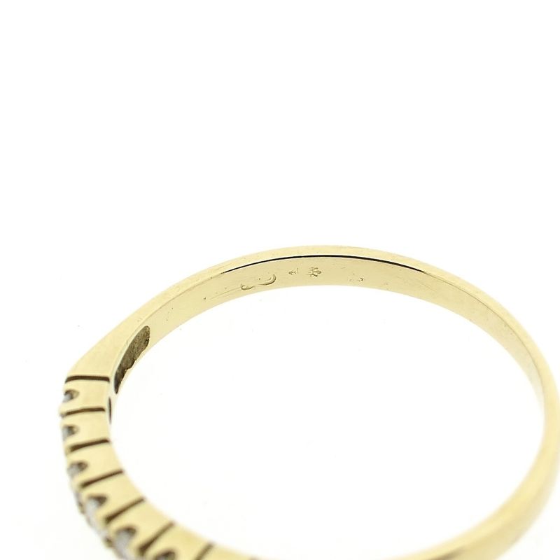 Image 6 of Gold ring with diamond | 0.14 ct.