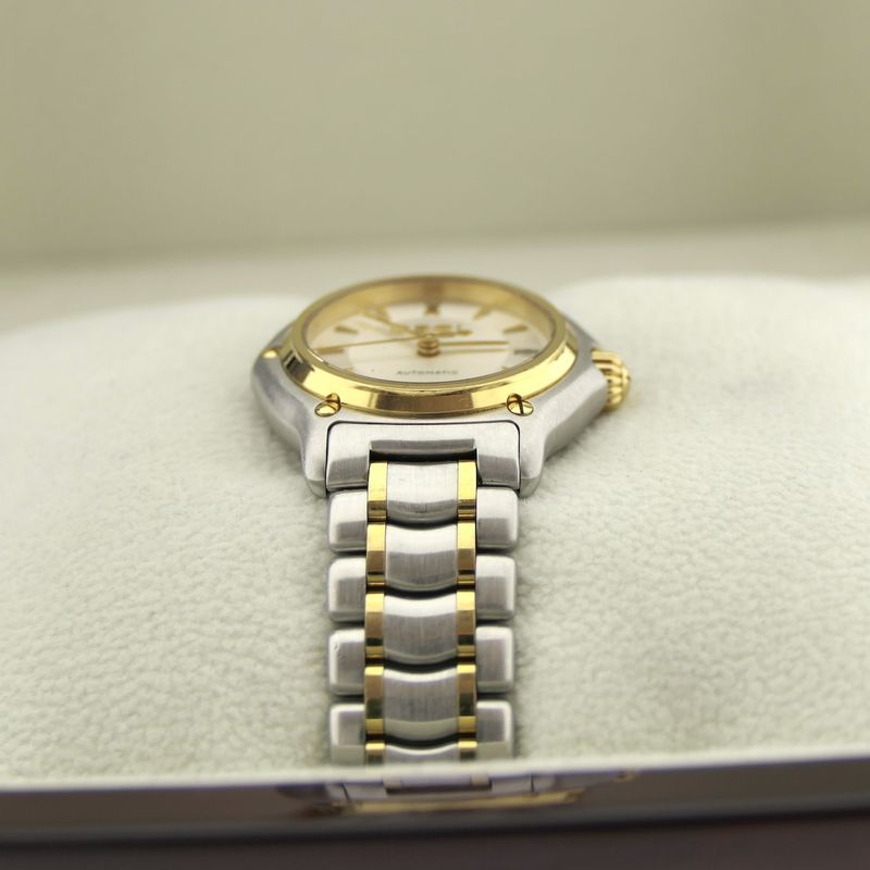 Image 16 of Ebel 1911 Automatic; 18k 1200L21. Gold/steel women's watch