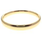 Image 4 of Gold smooth slave bracelet | Ø 62 mm