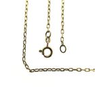 Image 5 of Gold anchor link chain | 67 cm