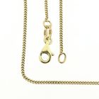 Image 1 of Gold thin gourmet link chain