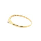 Image 7 of Gold ring with diamond; 0.01 ct.