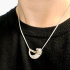 Image 8 of Silver Necklace with Fixed Pendant
