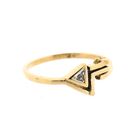 Image 6 of Gold Ring; Diamond 0.01 ct.; 14 Karat; Size 16.75