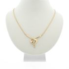 Image 1 of Gold necklace with fixed pendant | 43.5 cm