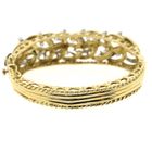 Image 5 of Luxurious gold bracelet with diamond; 1.78 ct.