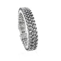 Silver Wide Fantasy/Fox Tail Link Bracelet