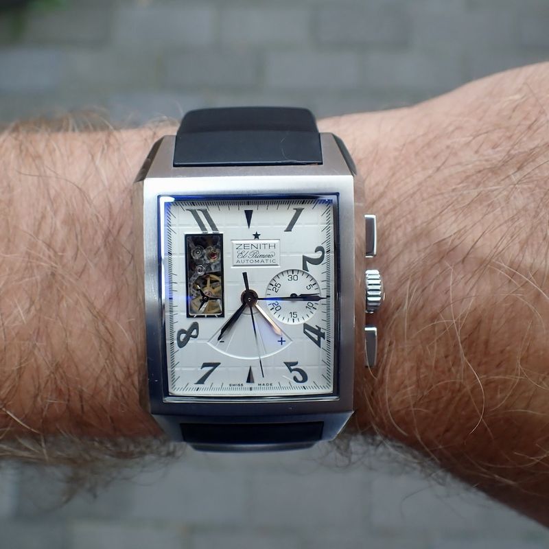 Image 14 of Zenith Grande Port Royal 'Open'; Chronograaf heren horloge