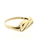 Image 7 of Golden fantasy ring with diamond | 0.01 ct.