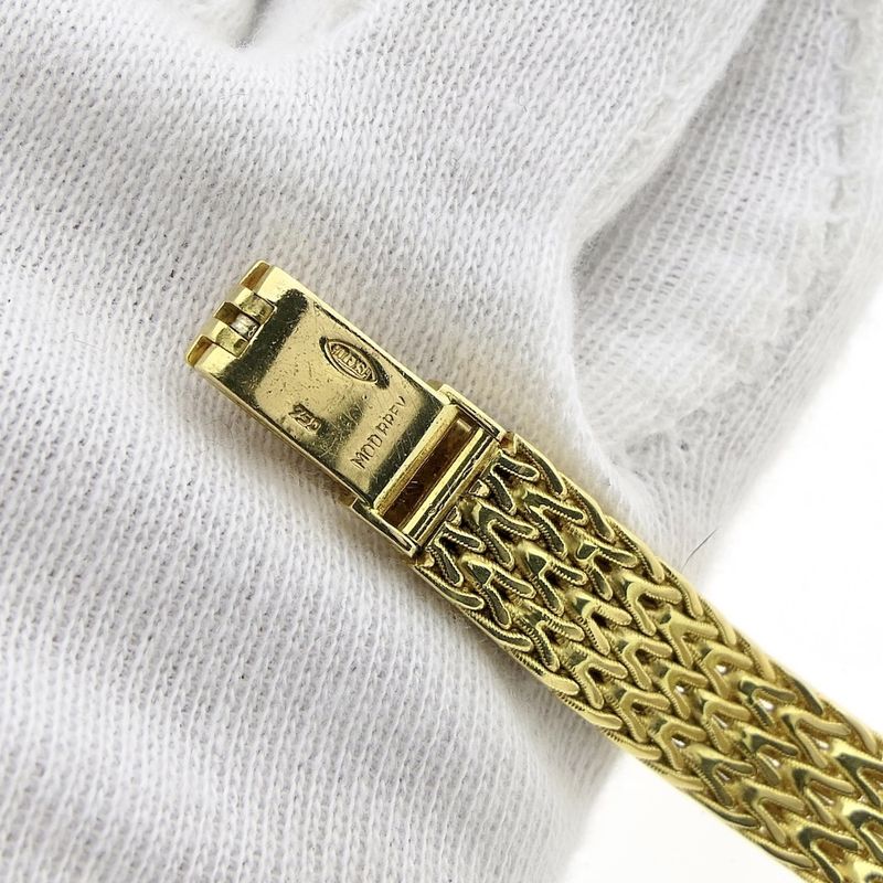 Image 9 of Rolex Precision; 18k gold ladies watch