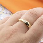 Image 8 of Gold solitaire ring with diamond; 0.15 ct.