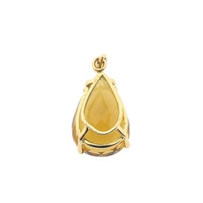 Gold pendant with citrine Image 2 of Gold pendant with citrine