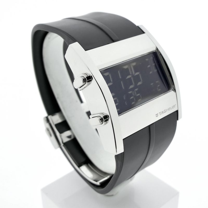 Image 3 of Tag Heuer Microtimer; Digital men's watch