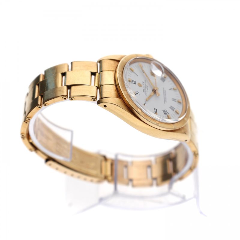 Image 8 of Rolex Date 1501 18ct Gold Vintage Watch