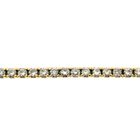 Image 5 of 18K gold tennis bracelet with diamond; 6.12 ct. | 19 cm