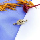 Image 2 of Gold brooch of the coat of arms of The Hague