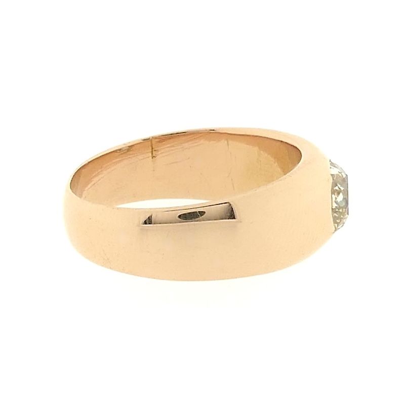 Image 6 of Rose gold solitaire ring with diamond